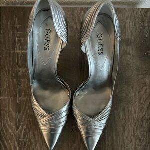 Guess Silver Heels